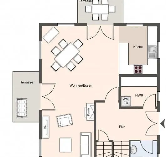 Reetdachhaus Ask Embla Reetdachhaus Embla 別荘 *